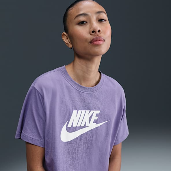 NIKE 売れ筋商品|||ナイキ Tシャツ トップス レディース Tops Purple 楽天市場】ナイキ Tシャツ（カラーパープル）（トップス